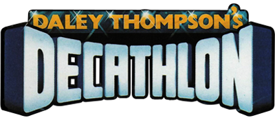 Daley Thompson’s Decathlon logo for ZX Spectrum